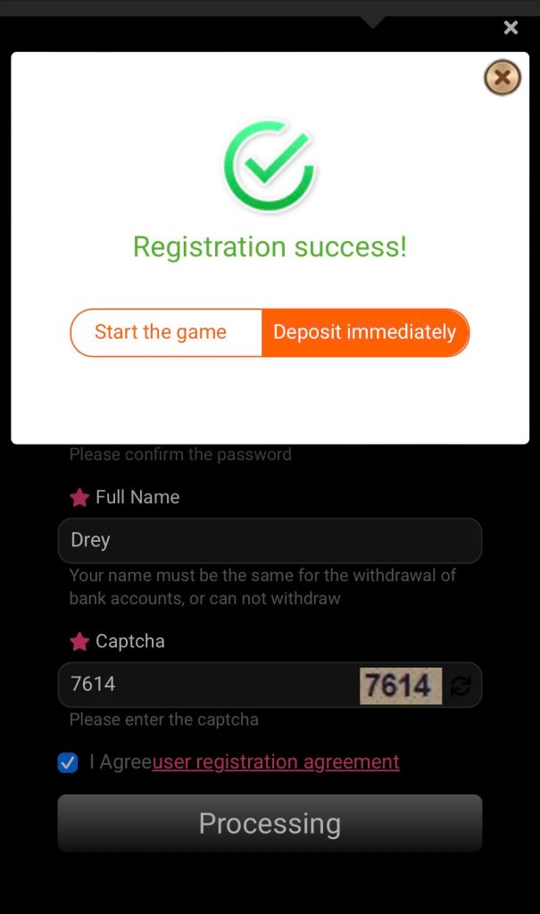 🏅 Step 3: Confirm membership registration