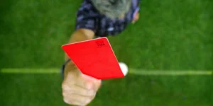 What is the definition of penalty card betting in football?